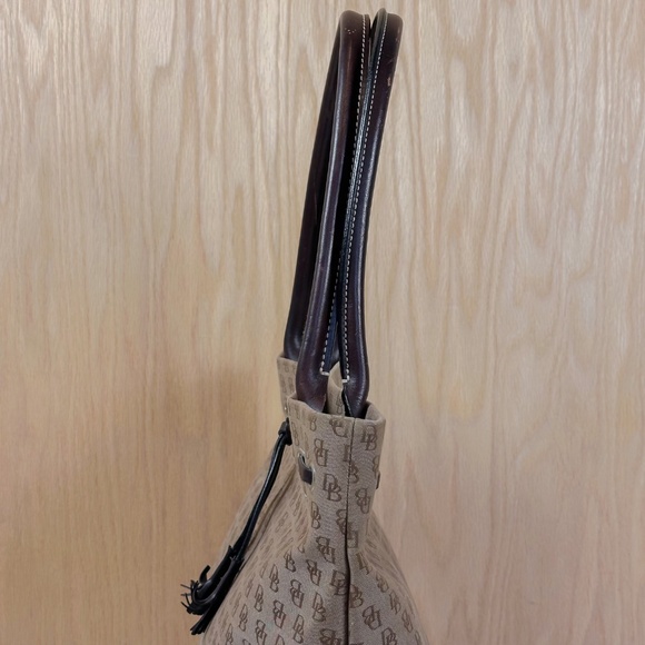 Dooney & Bourke Signature Tassel Tote Bag - Picture 8 of 16
